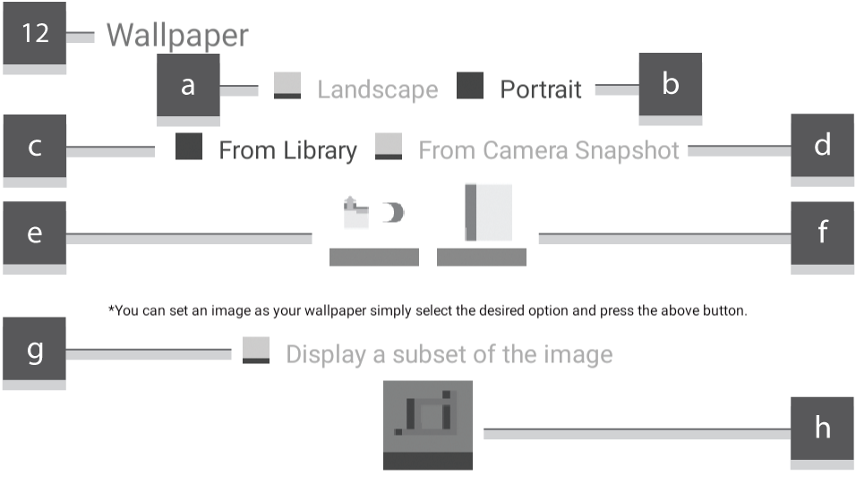 Screenshot showing themeeditor controls.